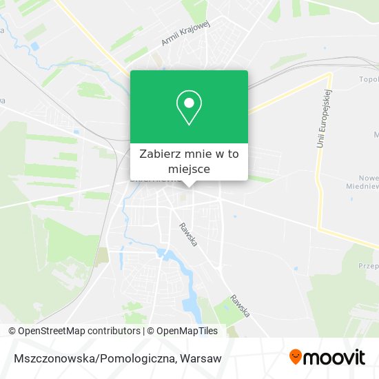 Mapa Mszczonowska/Pomologiczna