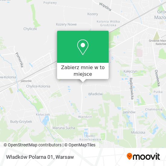 Mapa Władków Polarna 01