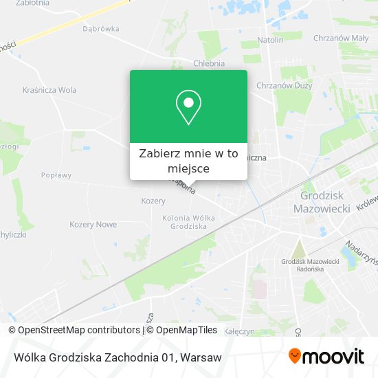 Mapa Wólka Grodziska Zachodnia 01