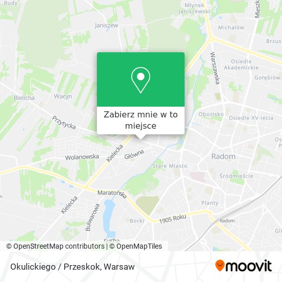 Mapa Okulickiego / Przeskok