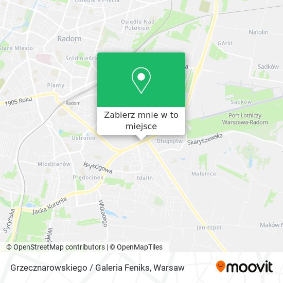 Mapa Grzecznarowskiego / Galeria Feniks