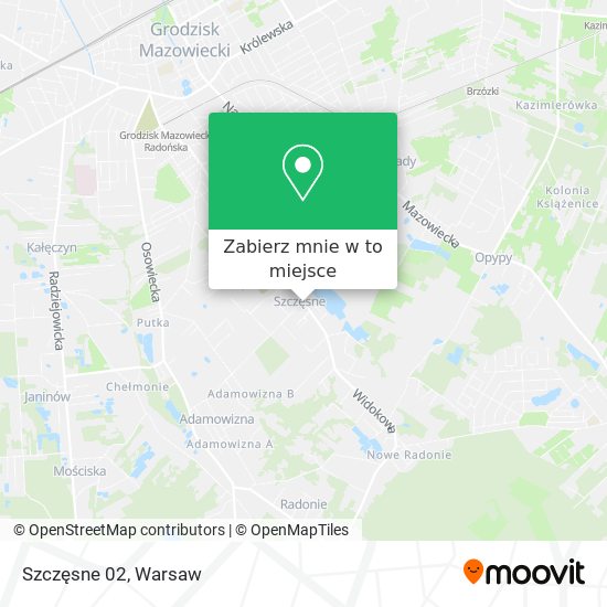 Mapa Szczęsne 02