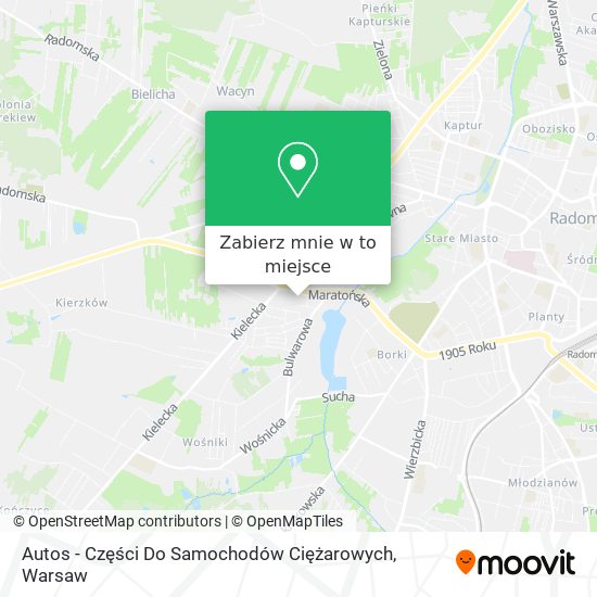 Mapa Autos - Części Do Samochodów Ciężarowych