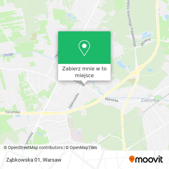 Mapa Ząbkowska 01