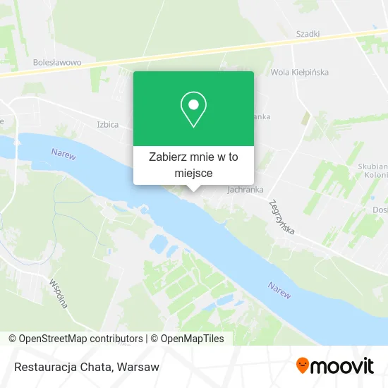 Mapa Restauracja Chata