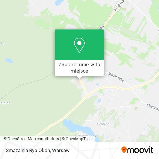 Mapa Smażalnia Ryb Okoń