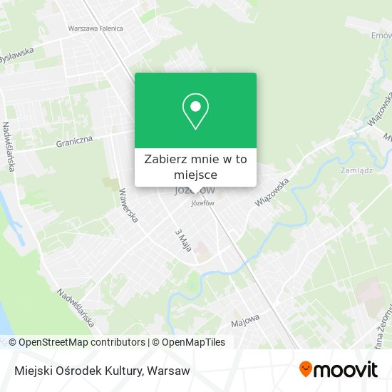 Mapa Miejski Ośrodek Kultury