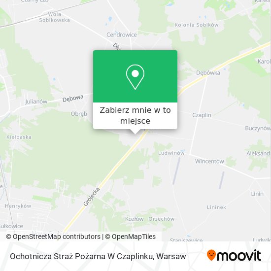 Mapa Ochotnicza Straż Pożarna W Czaplinku