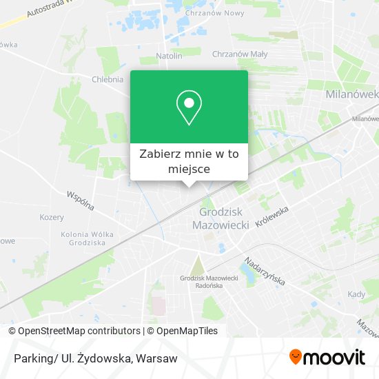 Mapa Parking/ Ul. Żydowska