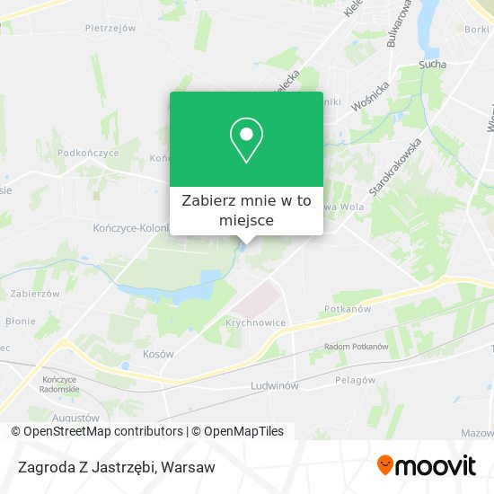 Mapa Zagroda Z Jastrzębi