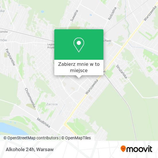 Mapa Alkohole 24h