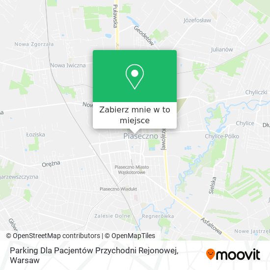 Mapa Parking Dla Pacjentów Przychodni Rejonowej