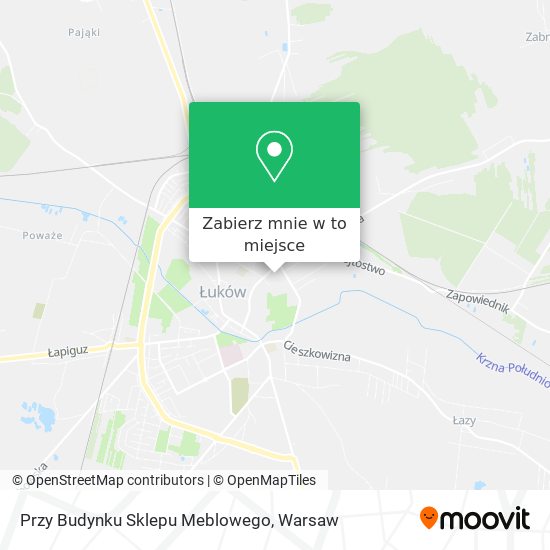 Mapa Przy Budynku Sklepu Meblowego