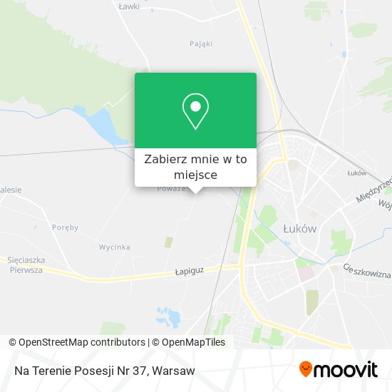 Mapa Na Terenie Posesji Nr 37