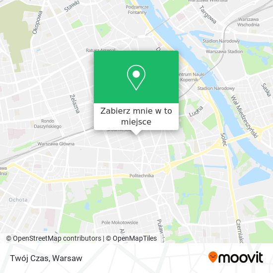 Mapa Twój Czas