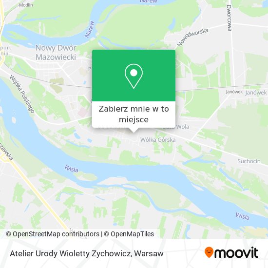 Mapa Atelier Urody Wioletty Zychowicz