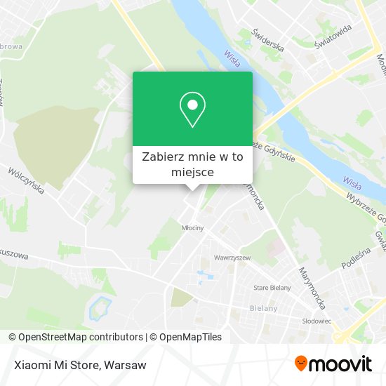 Mapa Xiaomi Mi Store