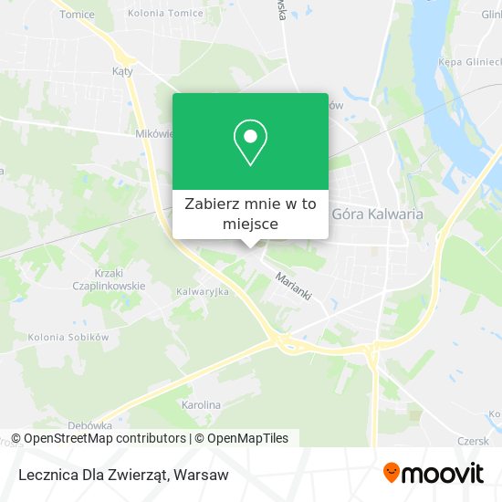 Mapa Lecznica Dla Zwierząt