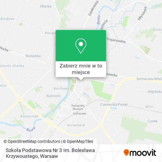 Mapa Szkoła Podstawowa Nr 3 Im. Bolesława Krzywoustego