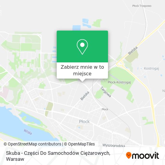 Mapa Skuba - Części Do Samochodów Ciężarowych