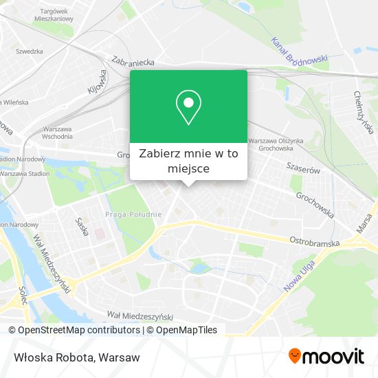 Mapa Włoska Robota