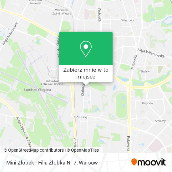 Mapa Mini Żłobek - Filia Żłobka Nr 7