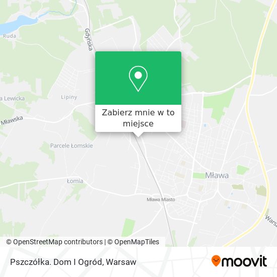 Mapa Pszczółka. Dom I Ogród