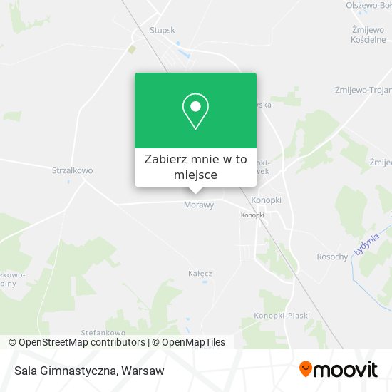 Mapa Sala Gimnastyczna