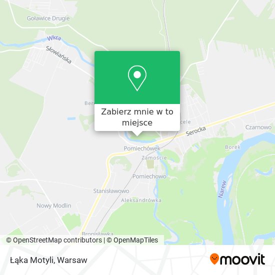 Mapa Łąka Motyli