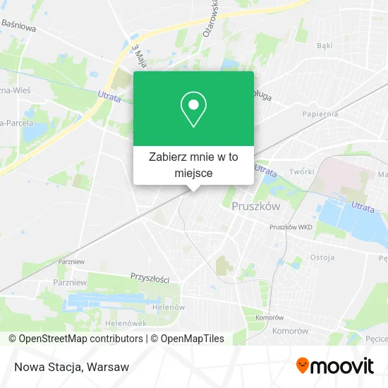 Mapa Nowa Stacja