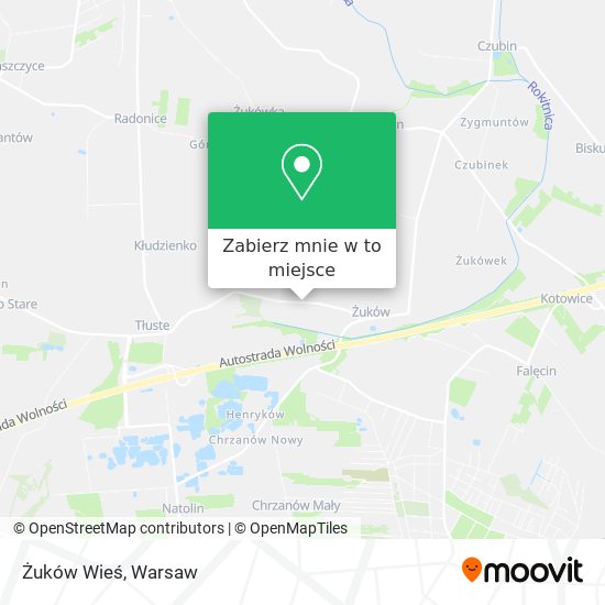 Mapa Żuków Wieś