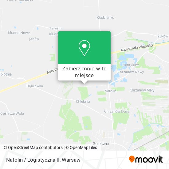 Mapa Natolin / Logistyczna II