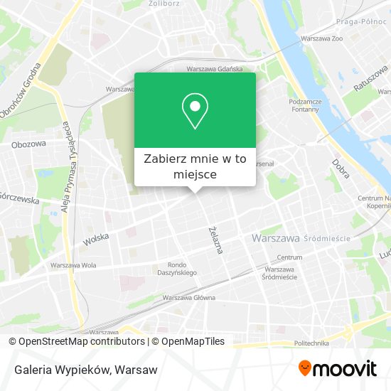 Mapa Galeria Wypieków