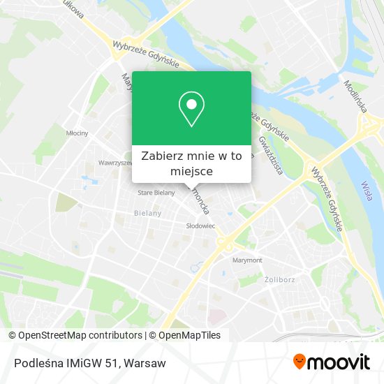 Mapa Podleśna IMiGW 51