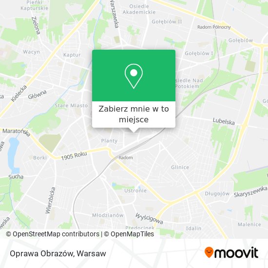 Mapa Oprawa Obrazów