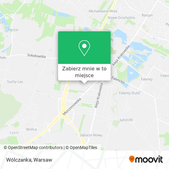 Mapa Wólczanka