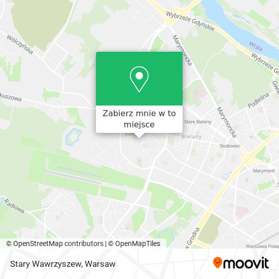 Mapa Stary Wawrzyszew