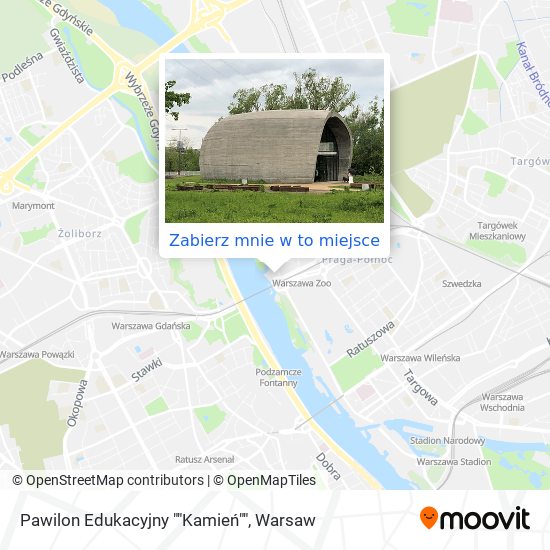 Mapa Pawilon Edukacyjny ""Kamień""