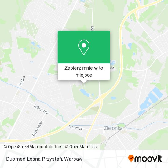 Mapa Duomed Leśna Przystań