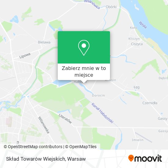 Mapa Skład Towarów Wiejskich