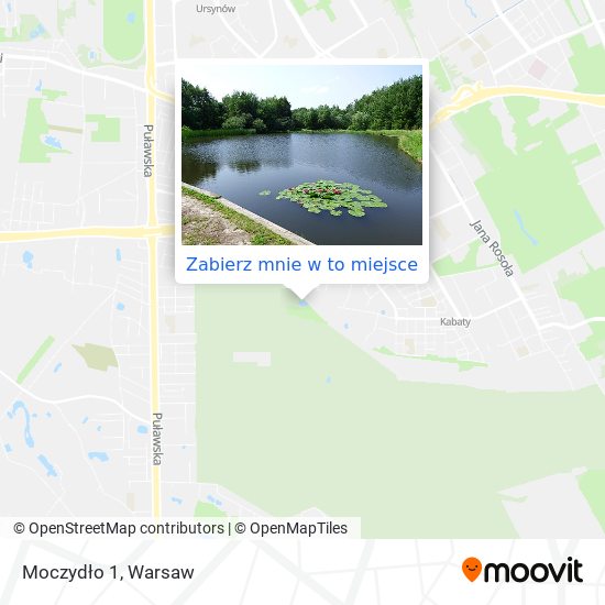 Mapa Moczydło 1