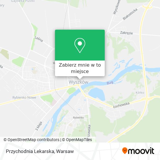 Mapa Przychodnia Lekarska