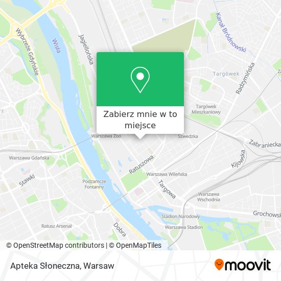 Mapa Apteka Słoneczna