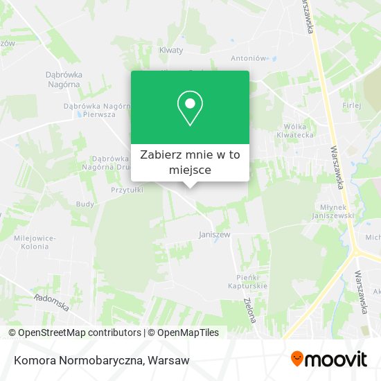 Mapa Komora Normobaryczna