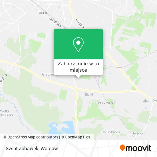 Mapa Świat Zabawek