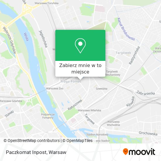 Mapa Paczkomat Inpost