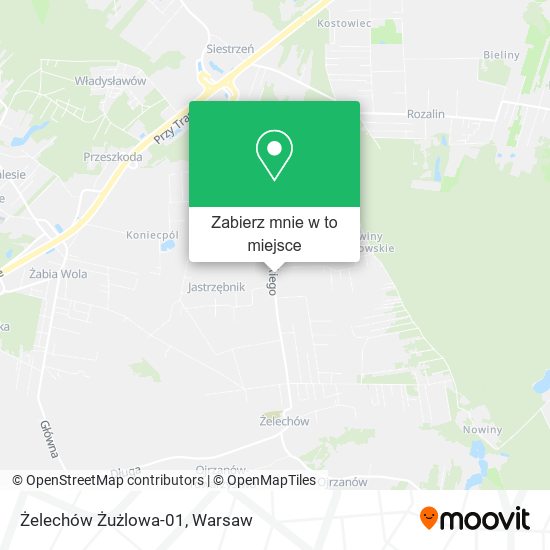 Mapa Żelechów Żużlowa-01