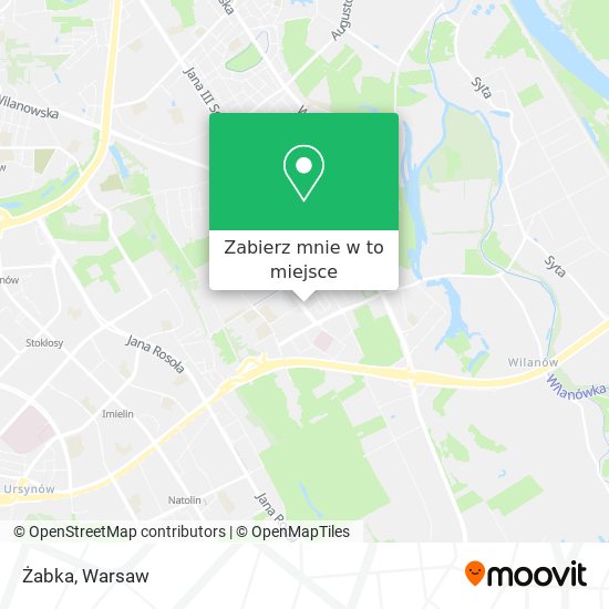 Mapa Żabka