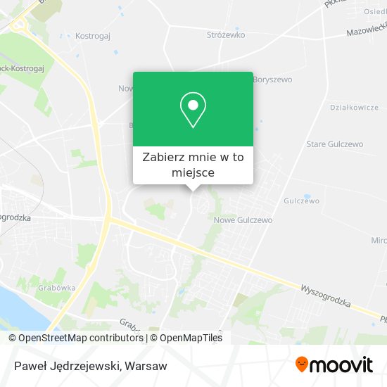 Mapa Paweł Jędrzejewski