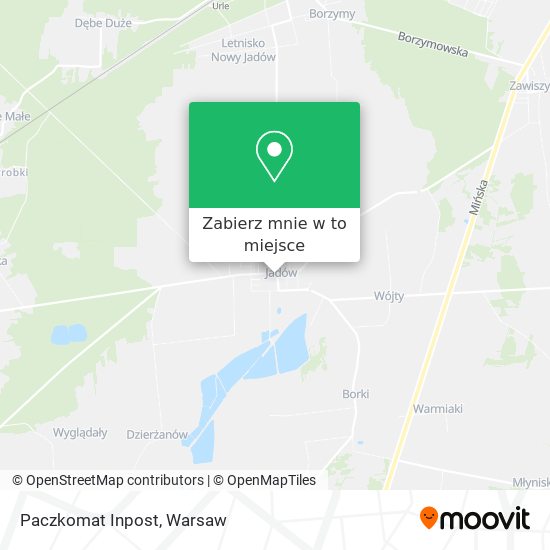 Mapa Paczkomat Inpost